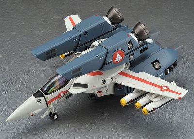 YAMATO超时空要塞系列 1/60 完全変形 VF-1J 一条辉 机 with スーパーパーツ