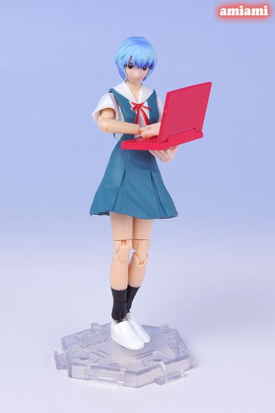 ミクロマン ミクロアクション系列 EVA 绫波丽(制服Ver.2)