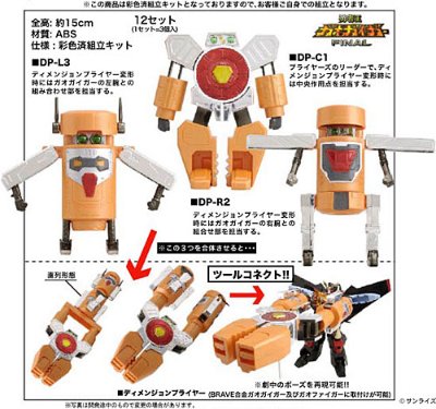 BRAVE合金02x プライヤーズ 彩色済组立キット