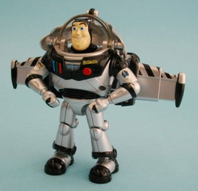 变形金刚 ディズニーレーベル バズ・ライトイヤー スペースシップ モノクローム