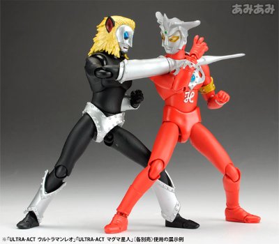 ULTRA-ACT 马古马星人 可动手办 『雷欧奥特曼』より