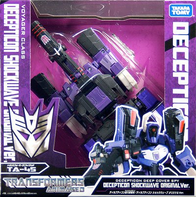 变形金刚 アニメイテッド TA45 ディセプティコンショックウェーブ OriginalVer.