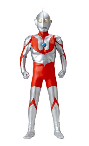 复刻版 全高80cm涂装完成组装模型 大型软胶「奥特曼」