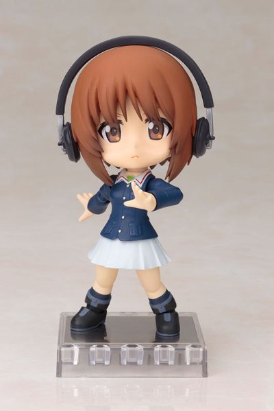 Cu-poche 少女与战车 西住美穗 可动手办