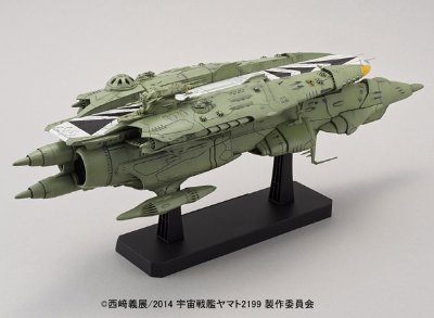 宇宙战舰大和号2199 1/1000 纳斯卡级打撃型航宙母舰＜キスカ＞