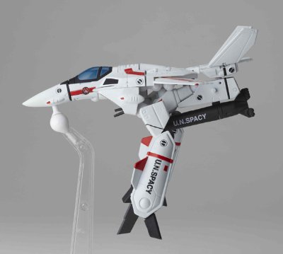 山口式转轮系列 No.084 超时空要塞 三段变形女武神 VF-1J（一条辉专用机）