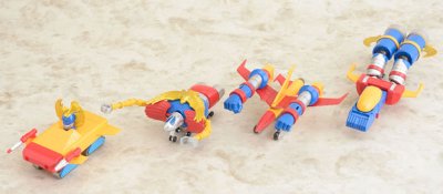 ダイナマイトアクション！ No.11 合体ロボット アトランジャー ミニ合体版