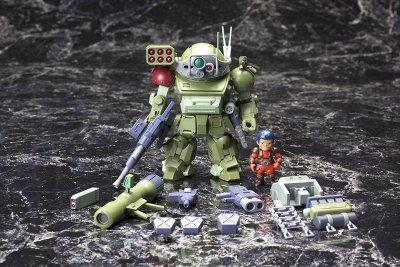 D-スタイル 装甲骑兵VOTOMS 眼镜斗犬 ターボカスタム サンサ戦仕様 グレゴルー机＆バイマン机＆ムーザ机 プラモ