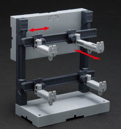 H・ハンガー用拡张キット アームアクセサリーSET【グレー】