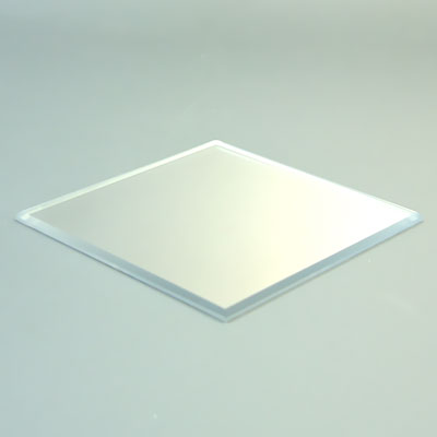 M.S.G モデリングサポートグッズ アクリルベース B104 角ミラー （95mm 3mm厚）