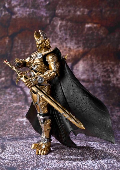 魔戒可动 牙狼 ～魔戒闪骑～ 黄金骑士 牙狼