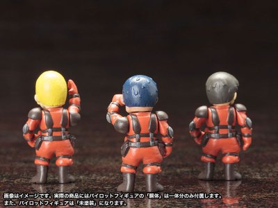 D-スタイル 装甲骑兵VOTOMS 眼镜斗犬 ターボカスタム サンサ戦仕様 グレゴルー机＆バイマン机＆ムーザ机 プラモ