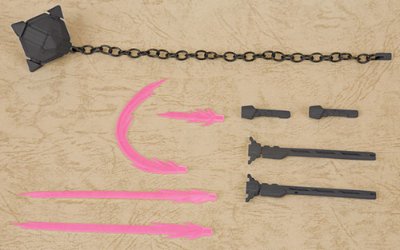 M.S.G モデリングサポートグッズ ウェポンユニット MW25R サーベル＆ハンマー