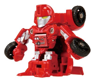 变形金刚 ビークール B08 赤のスポーツカー