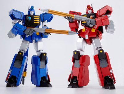 スーパーロボット超合金 氷竜・炎竜＆Big-Oダールーム 『勇者王GaoGaiGar』より