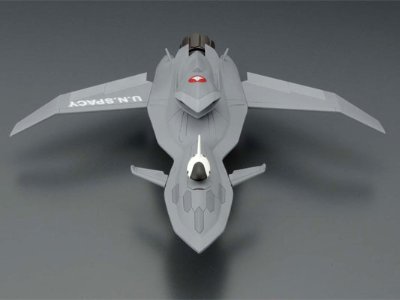 超时空要塞 Zero QF-2200D-B 幽灵