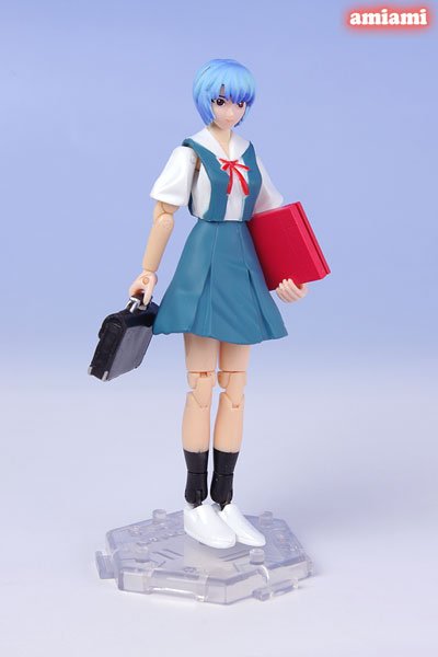 ミクロマン ミクロアクション系列 EVA 绫波丽(制服Ver.2)