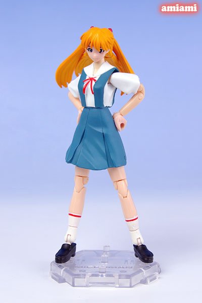 ミクロマン ミクロアクション系列 EVA アスカ(制服Ver.2)