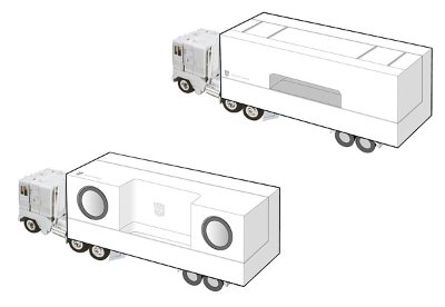 变形金刚 コンボイ iPod スピーカー（仮）