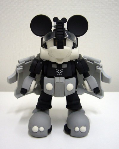 变形金刚 ディズニーレーベル ミッキーマウストレーラー モノクローム