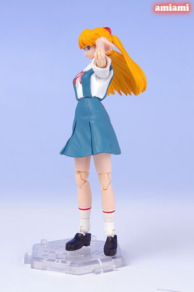 ミクロマン ミクロアクション系列 EVA アスカ(制服Ver.2)