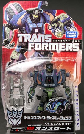 变形金刚 TFジェネレーションズ TG07 オンスロート（蓝色ティカス）