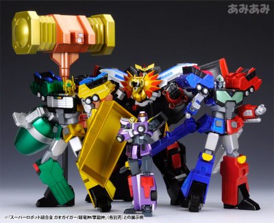 スーパーロボット超合金 保罗霍特＆Big-Oダールーム 『勇者王GaoGaiGar』より