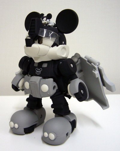 变形金刚 ディズニーレーベル ミッキーマウストレーラー モノクローム