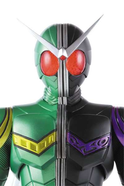 PROJECT BM！ No.32 假面骑士W（サイクロンジョーカー） 12インチフル可动手办