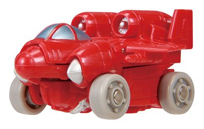 变形金刚 ビークール B05 赤のジェット机