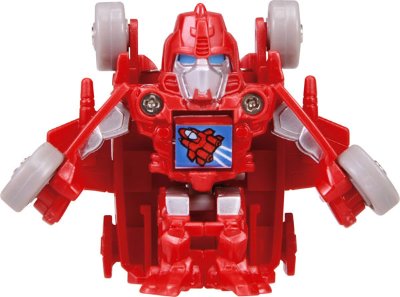 变形金刚 ビークール B05 赤のジェット机