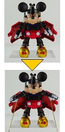 变形金刚 ディズニーレーベル ミッキーマウストレーラー スタンダード