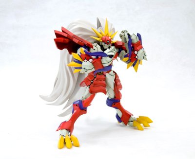 机战OG 1/144 轰级修罗神 一部涂装済みPlastic Kit