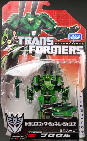 变形金刚 TFジェネレーションズ TG05 ブロウル（蓝色ティカス）