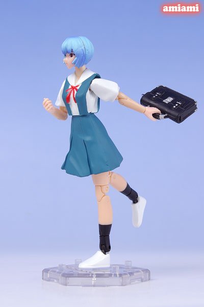 ミクロマン ミクロアクション系列 EVA 绫波丽(制服Ver.2)