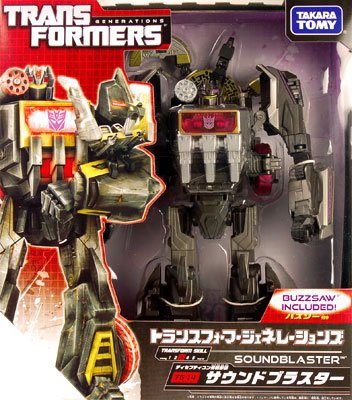 变形金刚 TFジェネレーションズ TG14 サウンドブラスター＆バズソー
