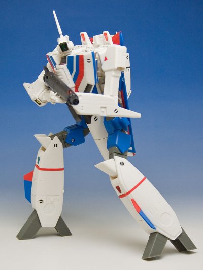 超时空要塞マクロス 1/48 完全変型版 VF-1A エンジェルバーズ仕様机
