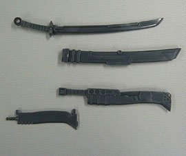 M.S.G モデリングサポートグッズ ウェポンユニット06 サムライソード・マチェット