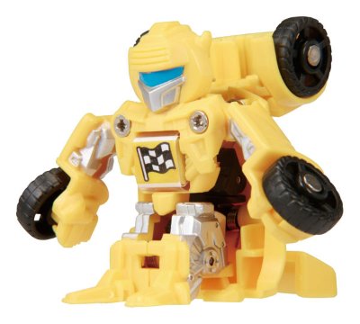 变形金刚 ビークール B04 黄色のスポーツカー