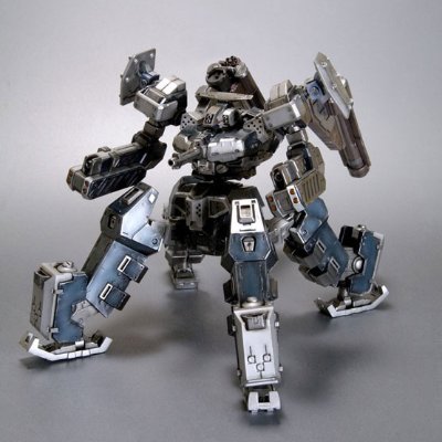 V.I.系列 装甲・コア Crest CR-C75U2 デルタVer. Plastic Kit