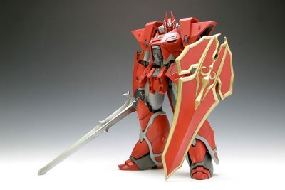 W.H.A.M.！ 机甲界ガ莉安 鉄の纹章 鉄巨神 涂装済完成（可动）モデル