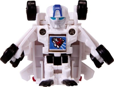 变形金刚 ビークール B11 白のジェット机