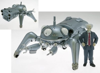 W.H.A.M.！ 攻壳机动队S.A.C. 塔奇克玛ンズ タチシルバー 可动手办