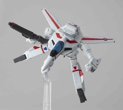 山口式转轮系列 No.084 超时空要塞 三段变形女武神 VF-1J（一条辉专用机）