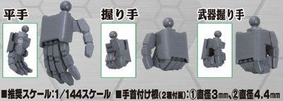 M.S.G（モデリングサポートグッズ） カスタムハンドＡ