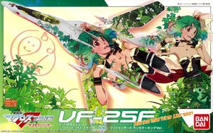 超时空要塞F(Frontier) 1/100 VF-25F Messiah Valkyrie ファイターモード ランカマーKINGVer.