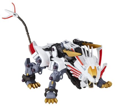 山口式转轮系列 No.093EX ZOIDS(ゾイド) BLADE LIGER MIRAGE(白色超重剑长牙狮)
