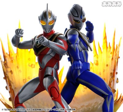 ULTRA-ACT 盖亚奥特曼 阿古茹奥特曼(V2)