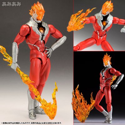 ULTRA-ACT  赛罗奥特曼 THE MOVIE 超决战 凯撒贝利亚帝国 火焰战士