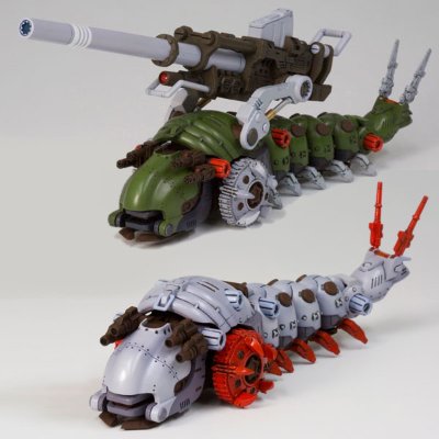 ZOIDS（ゾイド） HMM系列 EMZ-15 モルガ＆モルガ（キャノリーユニット装着型） Plastic Kit